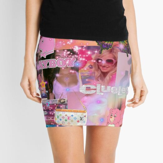 Aesthetic Mini Skirts Redbubble - aesthetic skirts roblox