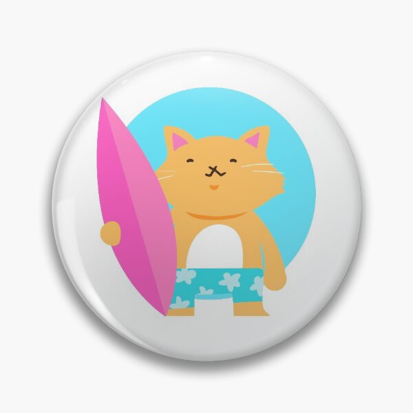 Item preview, Surf Cat, Bro! designed and sold by Alchemytshirts.