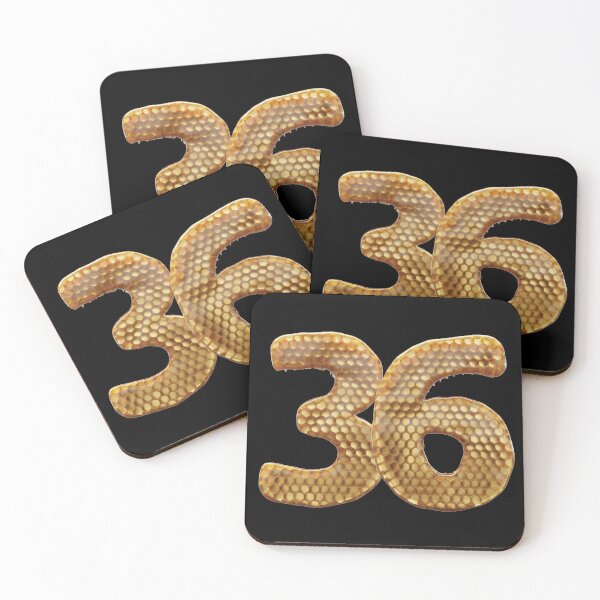 Item preview, 36 Number 3d Honey Numbers Font designed and sold by HelloFromAja.