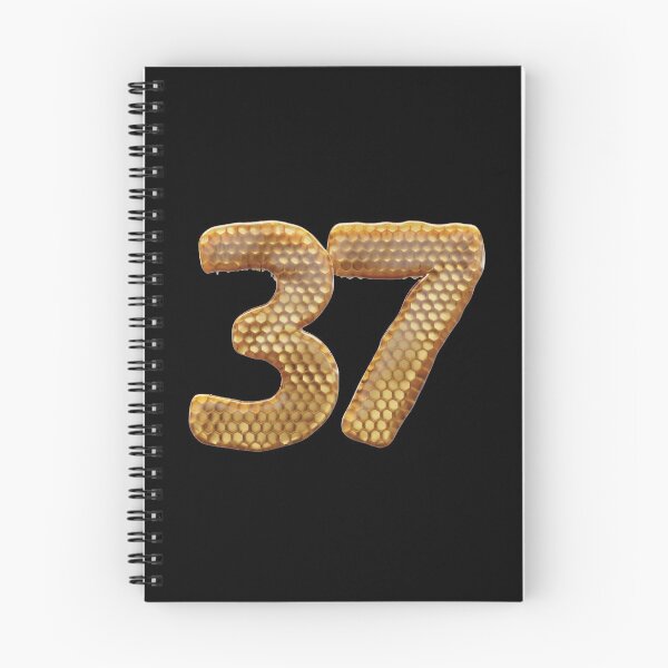 Item preview, 37 Number 3d Honey Numbers Font designed and sold by HelloFromAja.