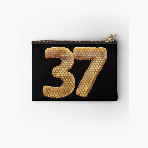 Item preview, 37 Number 3d Honey Numbers Font designed and sold by HelloFromAja.