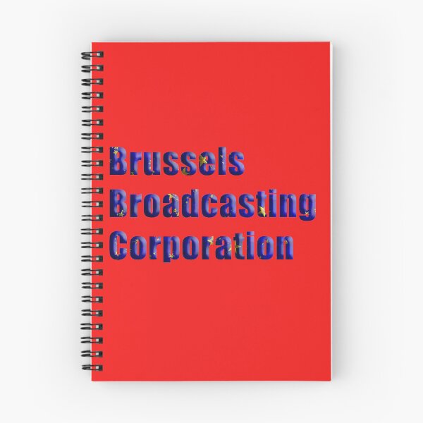 Item preview, Brussels Broadcasting Association designed and sold by designbywhacky.