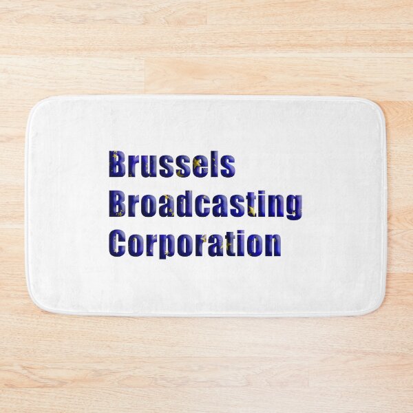 Item preview, Brussels Broadcasting Association designed and sold by designbywhacky.