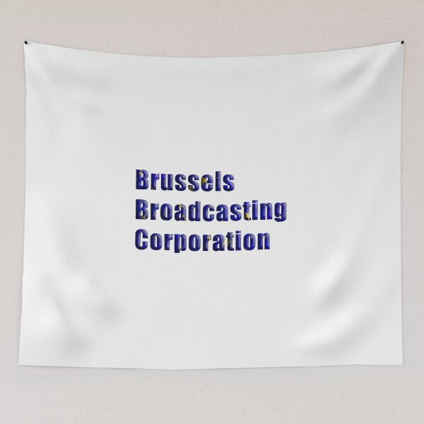 Item preview, Brussels Broadcasting Association designed and sold by designbywhacky.
