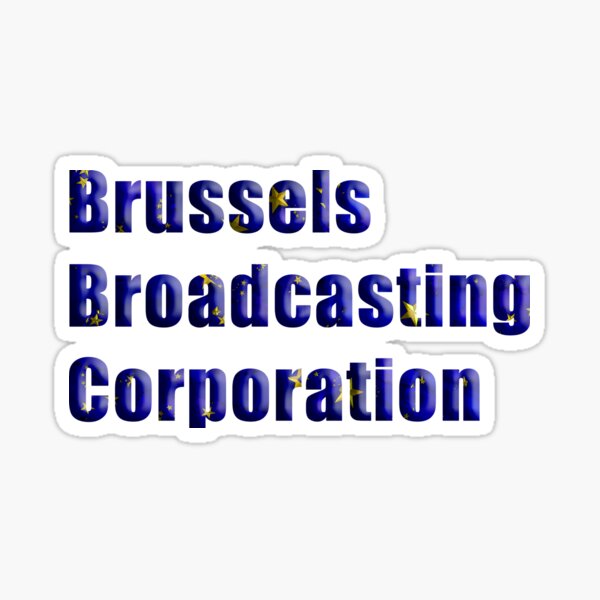 Brussels Broadcasting Association Sticker