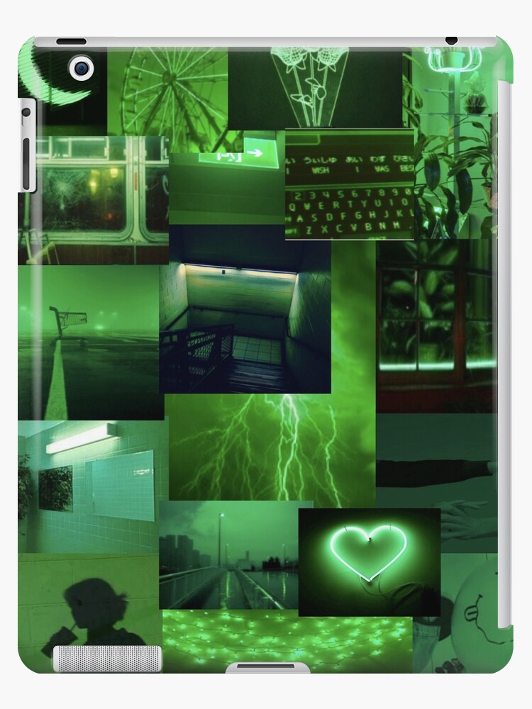 Green Vibes/ Aesthetic | iPad Case & Skin