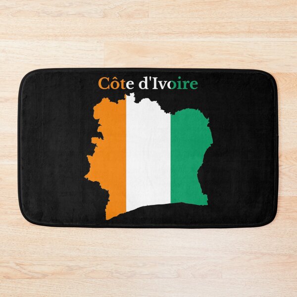 Item preview, Côte d'Ivoire, Ivory Coast, Map Flag designed and sold by marosharaf.