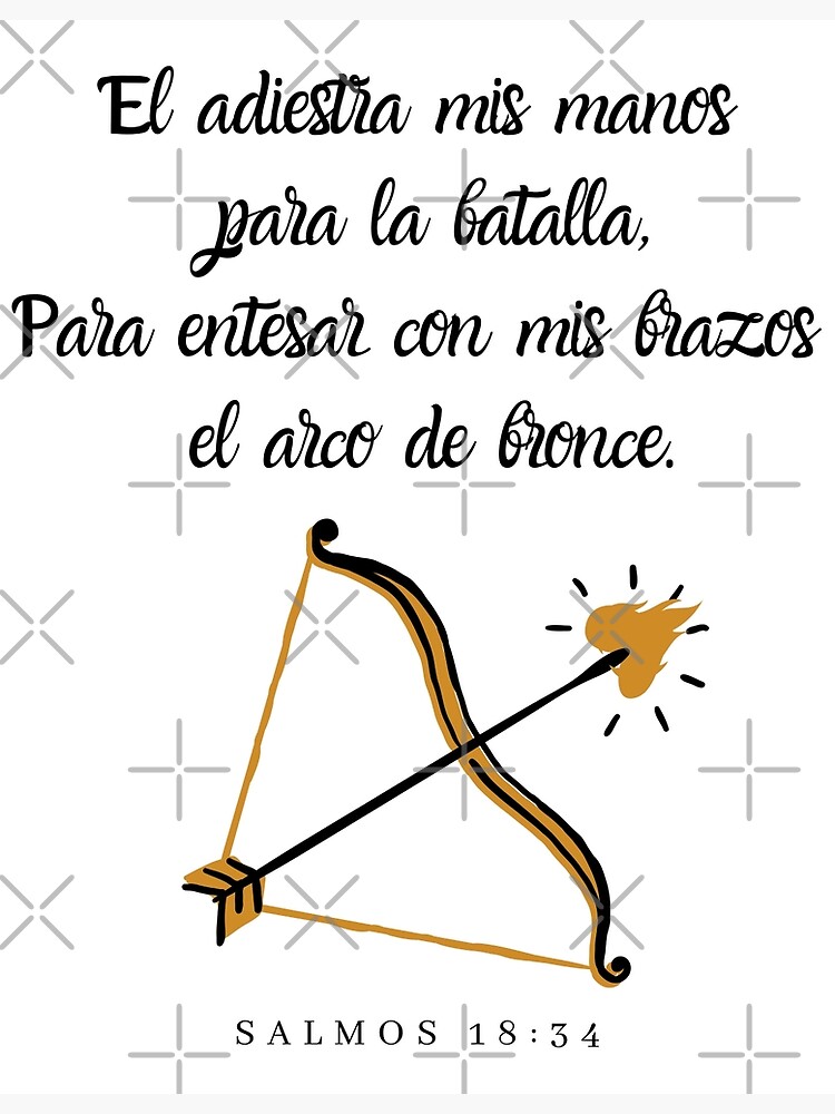 El Adiestra Mis Manos Para La Batalla
