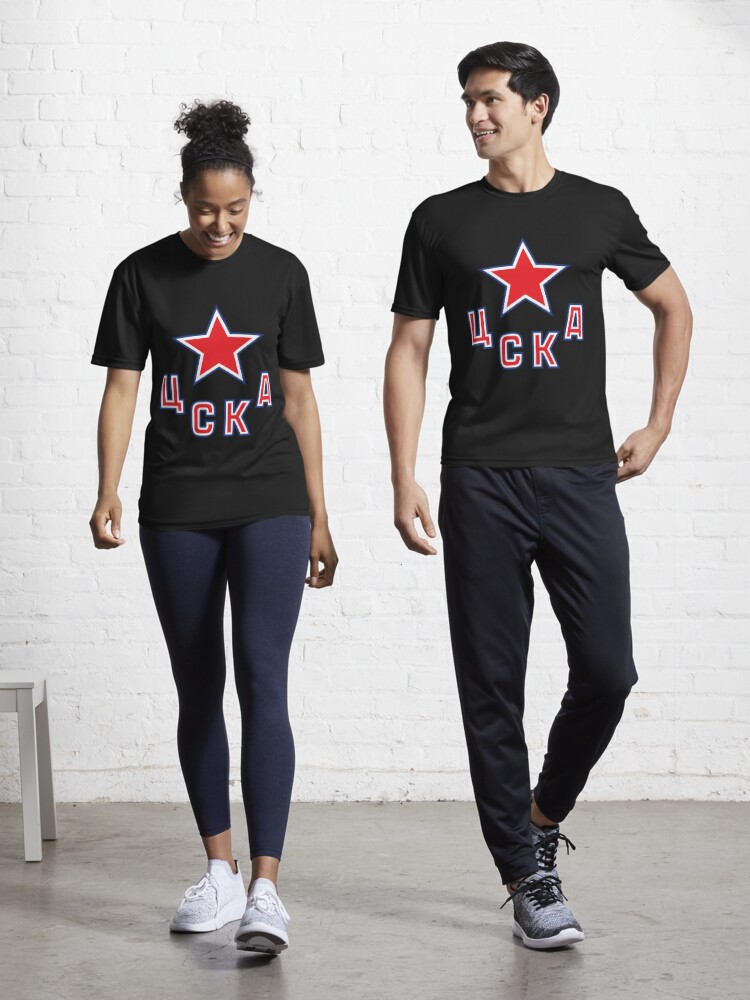 CSKA Moscow Hockey Active T Shirt