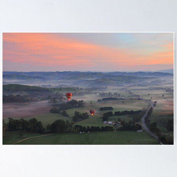 Item preview, Balloon flight over the Yarra Valley designed and sold by Ulo Pukk.