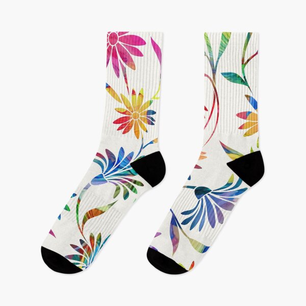 Item preview, Cheerful Floral Pattern designed and sold by Klara Acel.