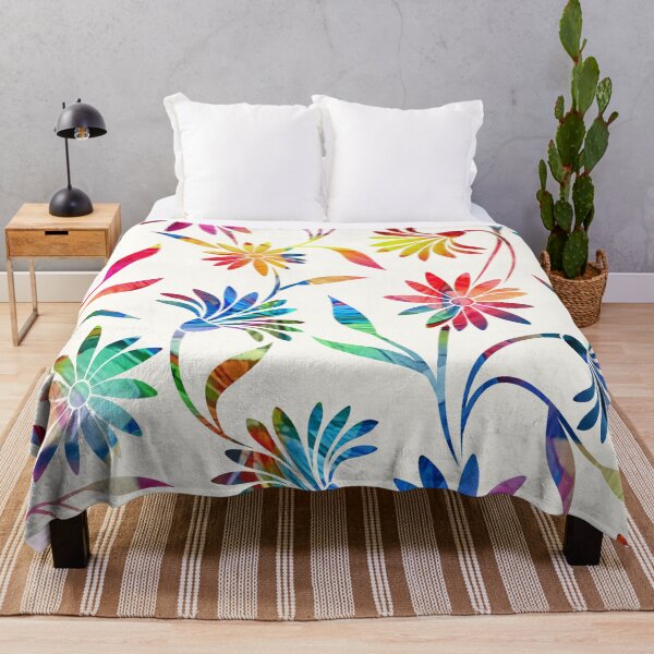 Item preview, Cheerful Floral Pattern designed and sold by Klara Acel.