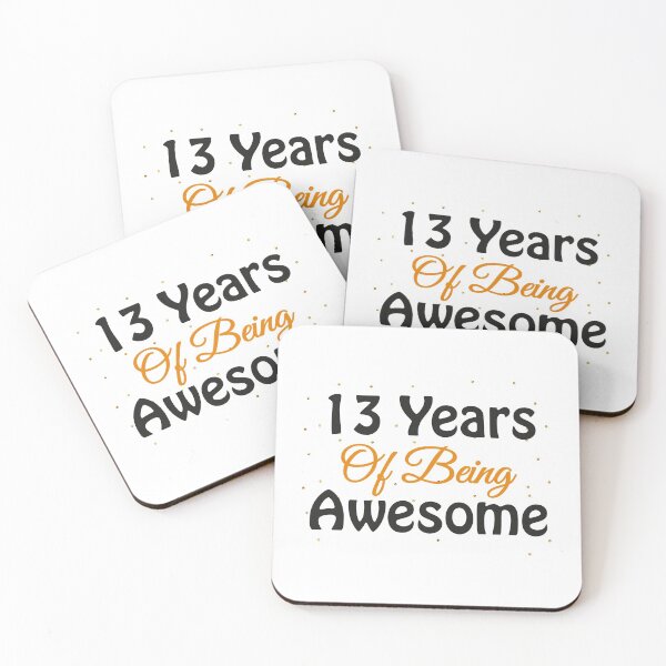 Item preview, Funny Birthday Gift: 13 Years Of Being Awesome designed and sold by Pengo Shirt.