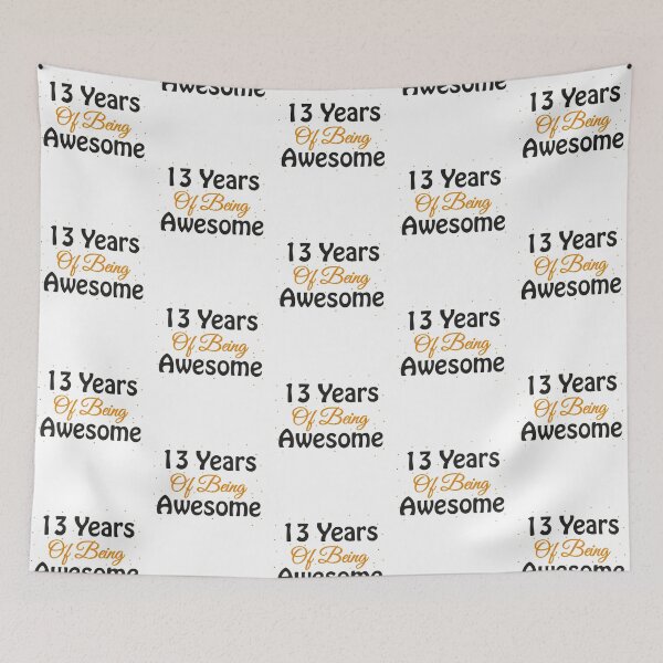 Item preview, Funny Birthday Gift: 13 Years Of Being Awesome designed and sold by Pengo Shirt.