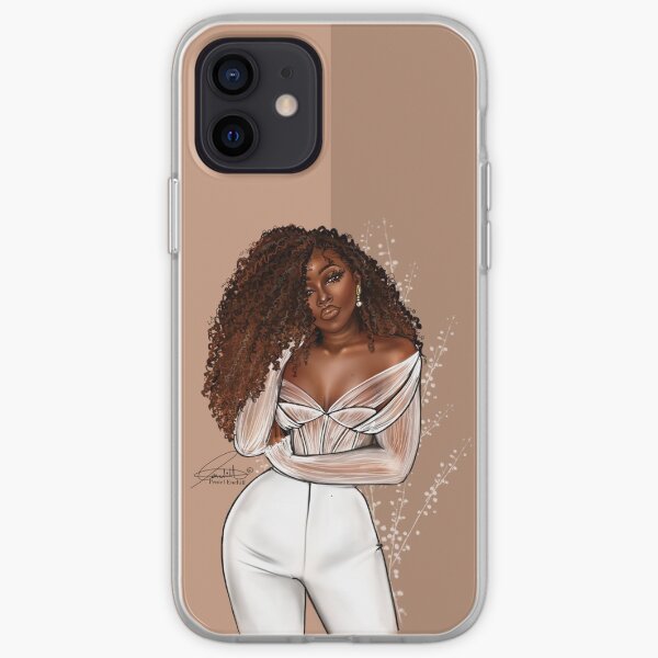 Cinnamon White iPhone Soft Case
