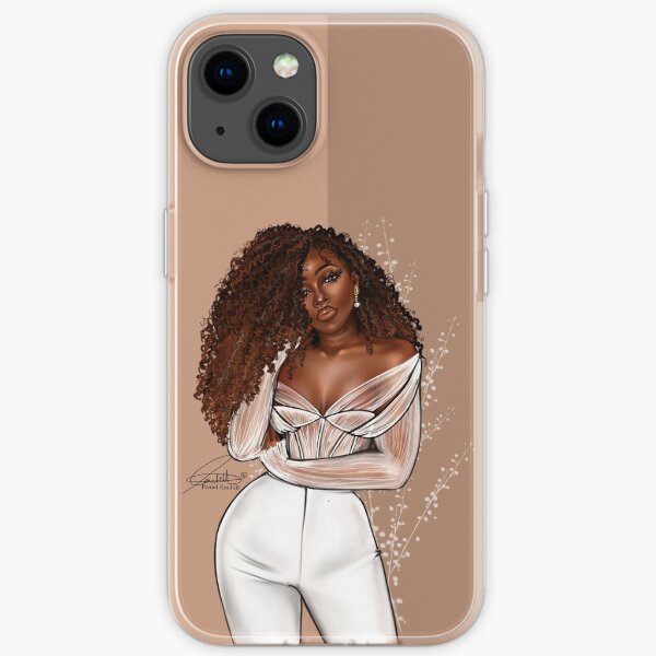 Cinnamon White iPhone Soft Case