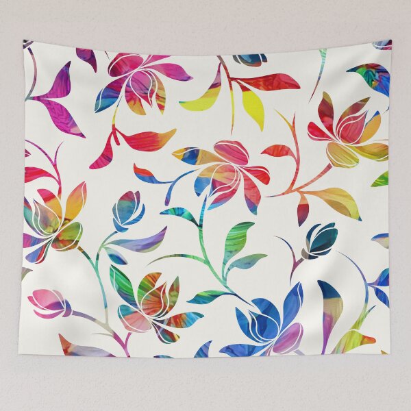 Item preview, Cheerful Floral Pattern 2 designed and sold by Klara Acel.