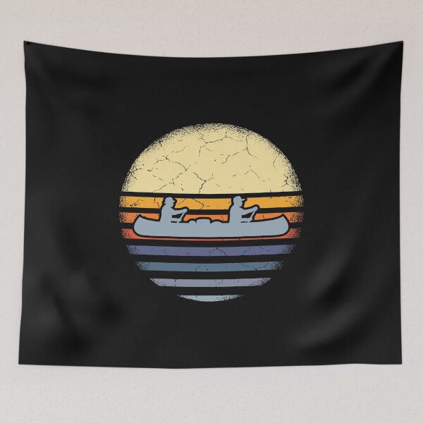 Item preview, Retro Canoe Canoeing designed and sold by EstelleStar.