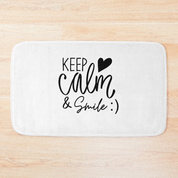 Item preview, Keep calm and smile designed and sold by doucelune.