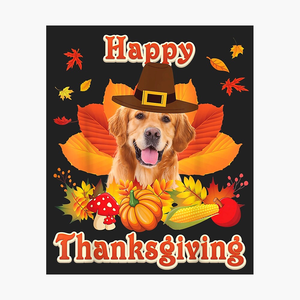 happy thanksgiving dog