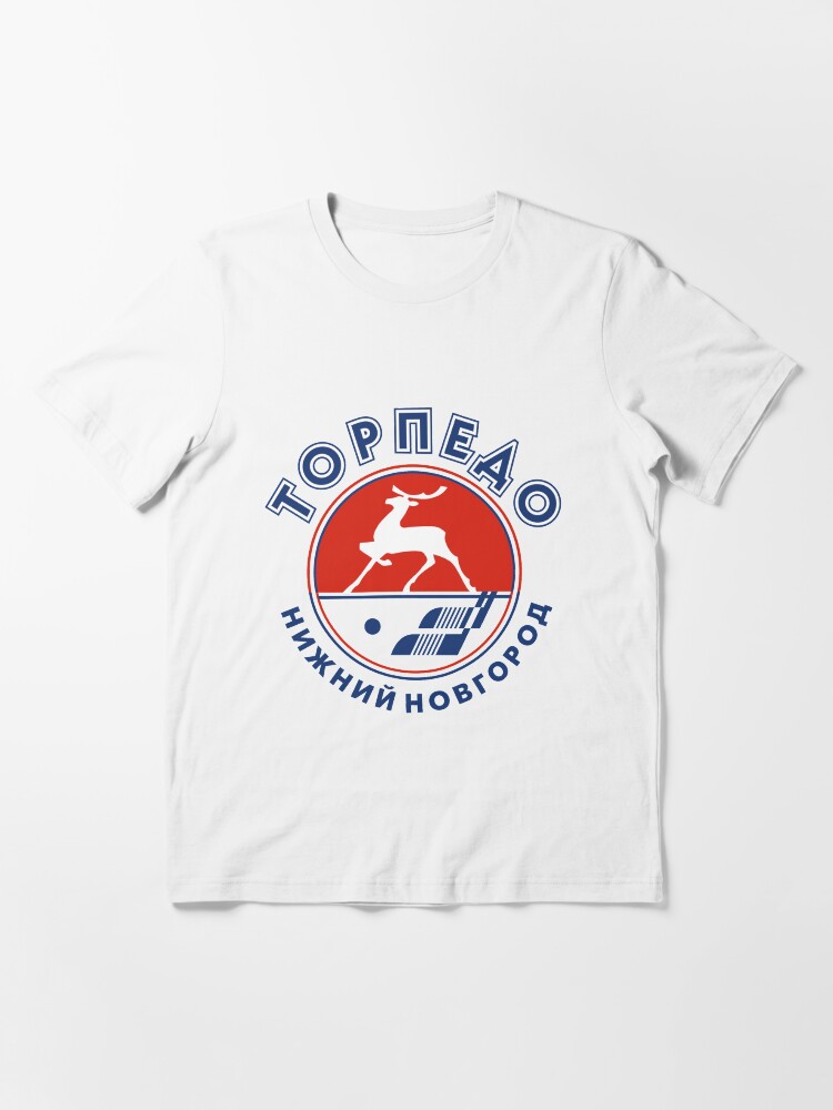 Torpedo Nizhny Novgorod KHL Russian Professional Hockey Gray T-Shirt NEW Russia 