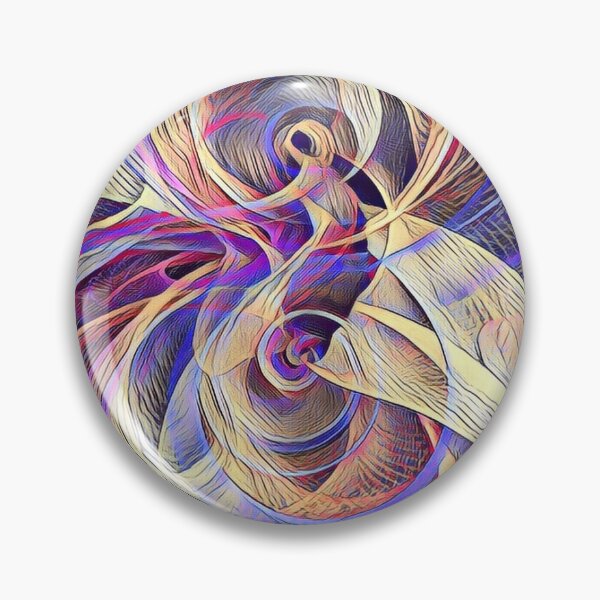Item preview, Purple Swirly Days designed and sold by FOLK ART FUSION by heidiannemorris.