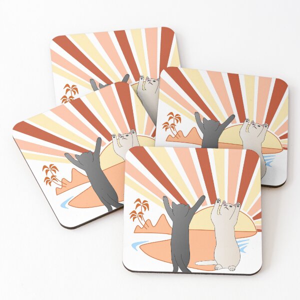 Item preview, Sun Worshipping Cats designed and sold by lfdbc.