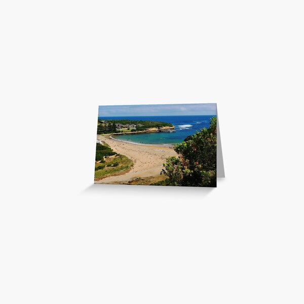 A postcard from Port Campbell Greeting Card