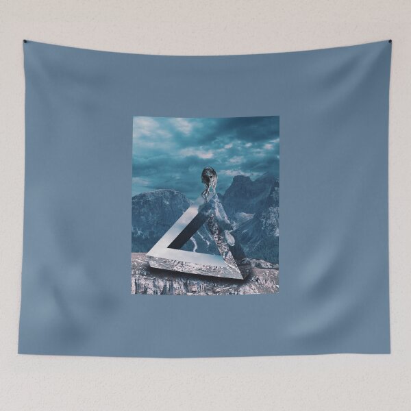 Item preview, Surreal mountai landscape with Penrose triangle designed and sold by Archiworkshop.