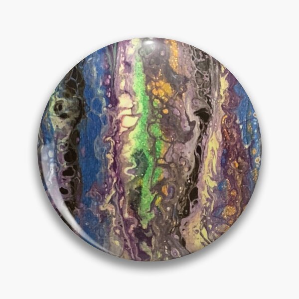 Item preview, Dirty Pour - Multicolor Layers Vertical designed and sold by CreativeBible.