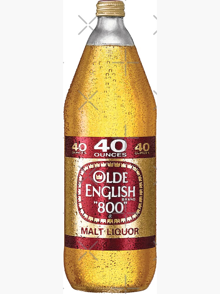 Olde E 40 Ounce Beer Bottle - Brush | Magnet