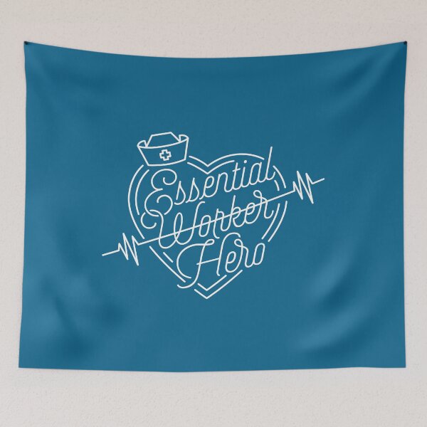 Item preview, Essential W̶o̶r̶k̶e̶r̶ Hero designed and sold by fuzzyleaf.