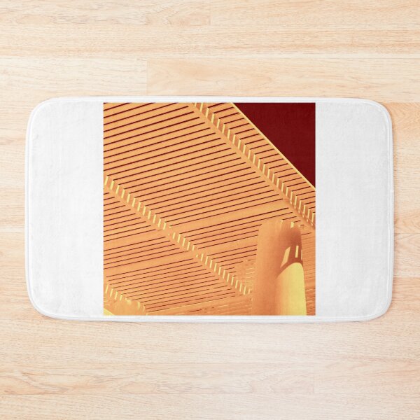 Item preview, Wooden shelter and sunshade construction, small village, Santorini island, Greece, orange and brown designed and sold by Santorini Gallery.