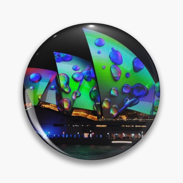 Item preview,  Vivid Festival 2018- Opera House Water Drops designed and sold by muz2142.