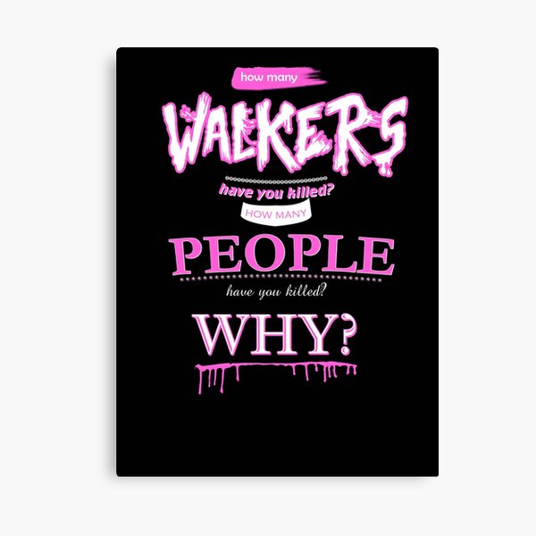 TWD questions Canvas Print
