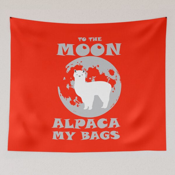 Item preview, Alpaca llama moon world designed and sold by Imutobi.
