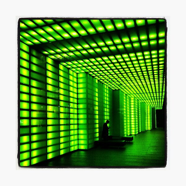 The green tunnel Photographic Print