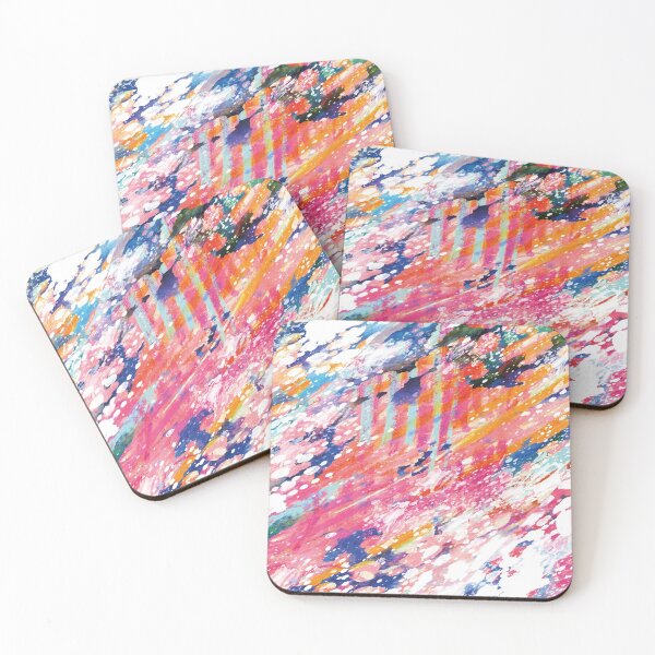 Item preview, Colorful - Trend - Fashion - Abstract Art - Beautiful Painting designed and sold by BabyYodaSticker.