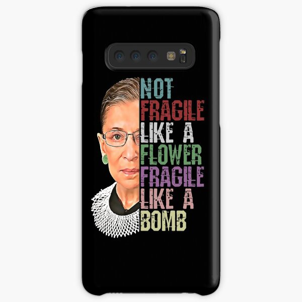 RBG nicht zerbrechlich wie eine Blume zerbrechlich wie eine Bombe Samsung Galaxy Leichte Hülle