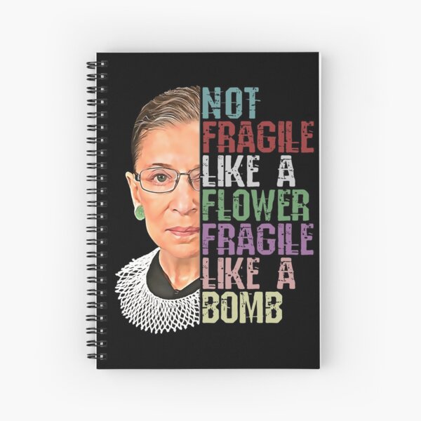 Aperçu de l'œuvre RBG Pas fragile comme une fleur Fragile comme une bombe créée et vendue par norules.