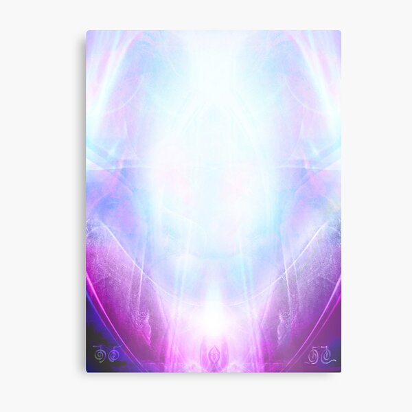 Violet Flame Metal Print