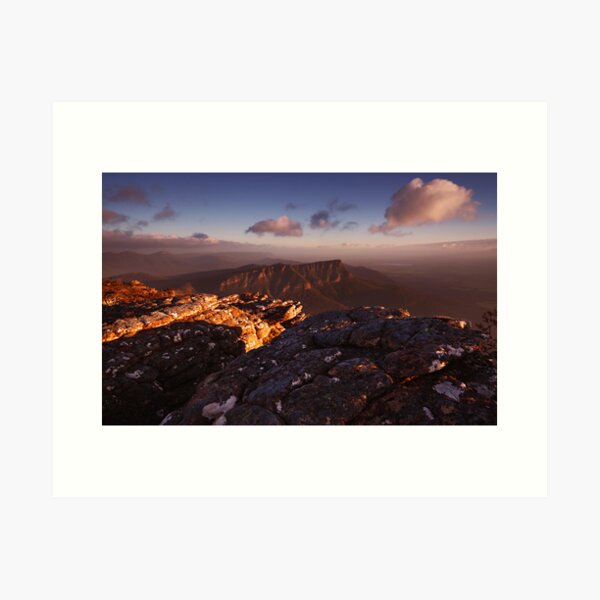 Item preview, Redman's Bluff from Mt William - Grampians Victoria designed and sold by Mark Shean.