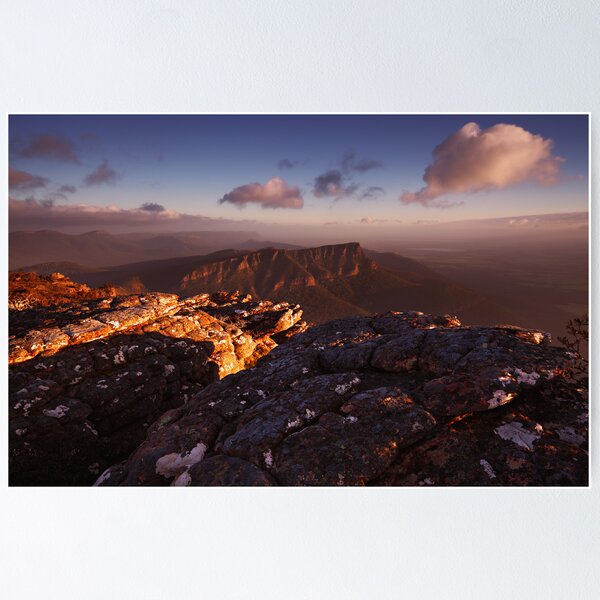 Item preview, Redman's Bluff from Mt William - Grampians Victoria designed and sold by Mark Shean.