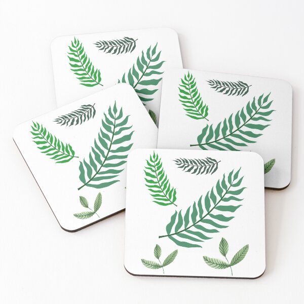 Item preview, ABSTRACT, EXOTIC, GREEN, LEAFS PATTERN designed and sold by corner-shop.
