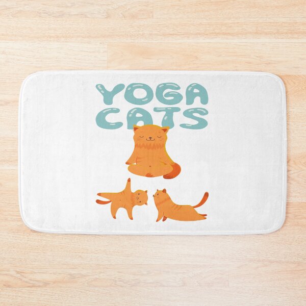 Item preview, Yoga Cat design for cat lovers who do yoga T- designed and sold by BRtisticDesigns.