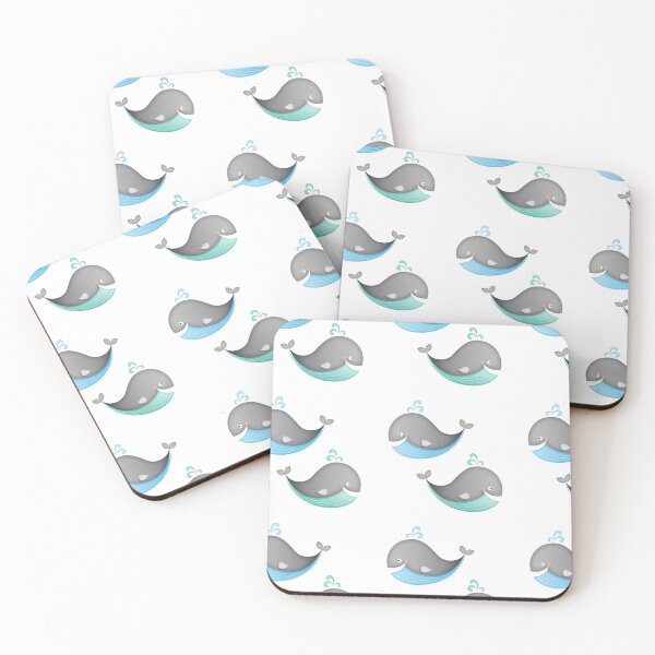 Item preview, Twin blue whales  designed and sold by Jo-2020.