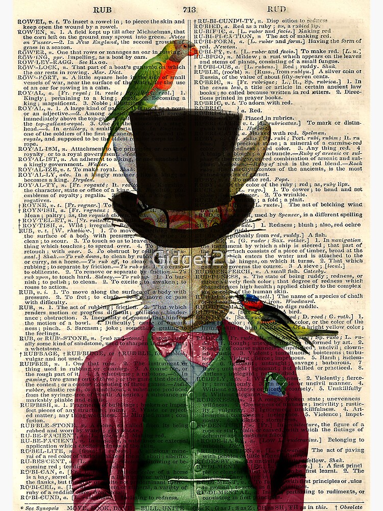 "Antique Dictionary Page Vintage Rabbit " Framed Art Print by Gidget26 Redbubble