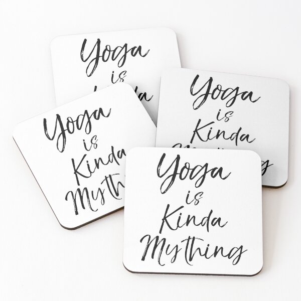 Item preview, Funny Yoga is Kinda My Thing Cute Yoga Quote designed and sold by TNDesignStudio.