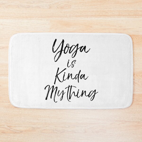 Item preview, Funny Yoga is Kinda My Thing Cute Yoga Quote designed and sold by TNDesignStudio.