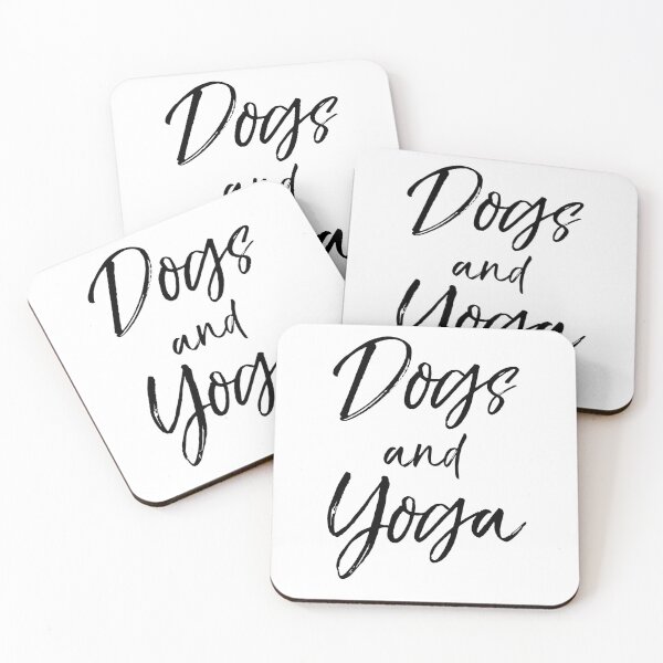Item preview, Dogs and Yoga Cute Yoga Quote designed and sold by TNDesignStudio.